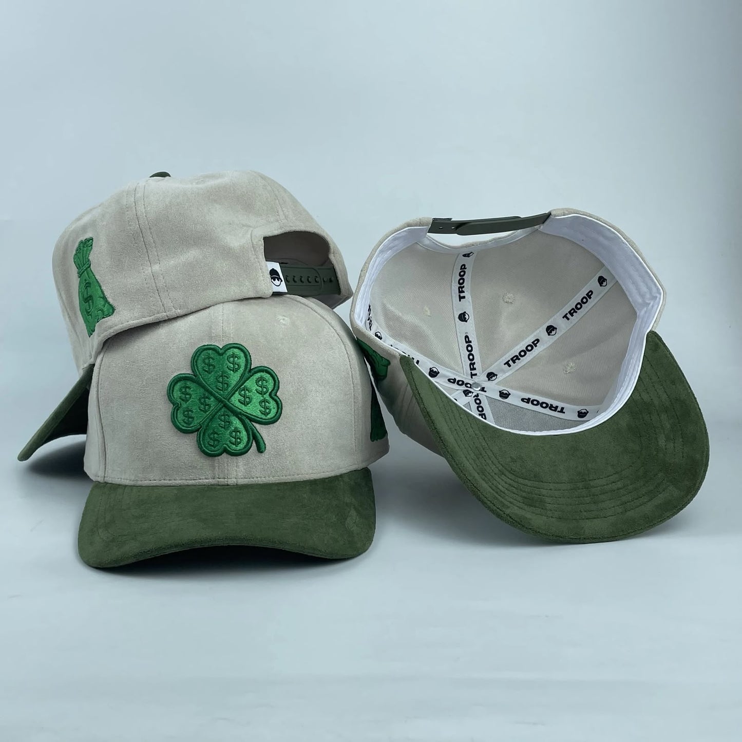 ''Troop Fortune-Cream/Olive'' SnapBack