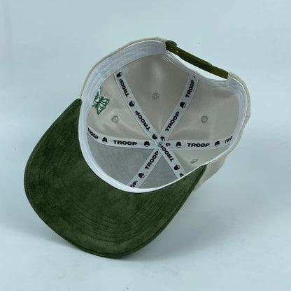 ''Troop Fortune-Cream/Olive'' SnapBack